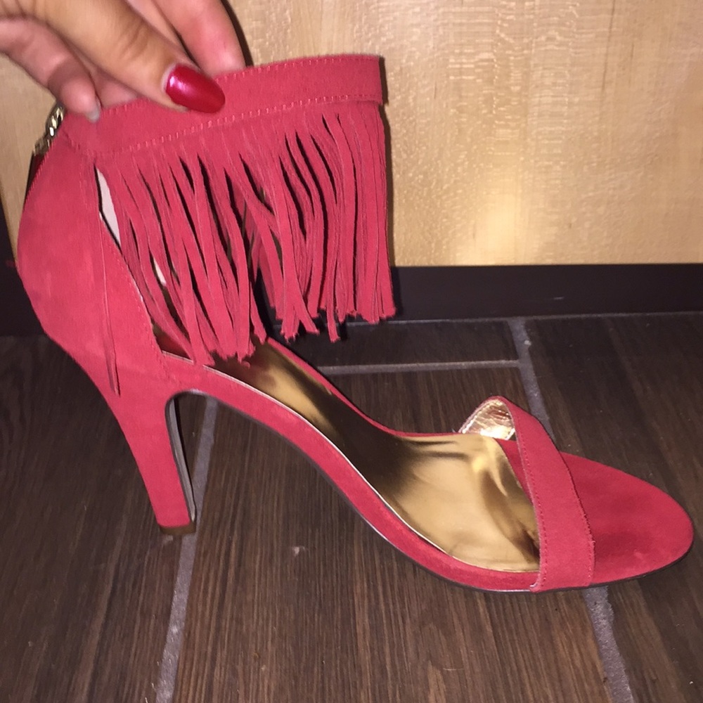 Red Lane Bryant High Heels
